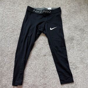 Men's Nike Pro Black Leggings